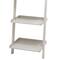 White Wood Traditional Shelving Unit, 69 " x 20 " x 14 "